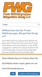 Mobile Screenshot of fwg-sinzig.de