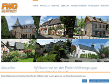 Tablet Screenshot of fwg-sinzig.de